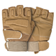 Перчатки тактические короткие Han-Wild HW72 Sand Khaki M M - изображение 1