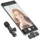 Петличный беспроводной микрофон Borofone BFK12 Trophy lavalier Lightning Black - изображение 3