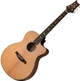Гітара електроакустична PRS SE A50E Natural w / Black Gold Burst - зображення 1