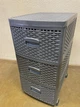 Комод пластиковый 3 ящика ROTANGE серый (Н70х35х46 см) Консенсус - изображение 6