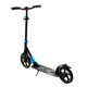 Двухколесный самокат Best Scooter 40824 складной, с амортизатором колес, ножной тормоз, черный - изображение 3