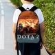 Рюкзак детский Дота 2 "Dota 2" 34х27 см,ранец городской с принтом для мальчика (0165) - изображение 1