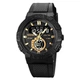 Часы наручные мужские Skmei 1881GDBK 5 ATM 46 мм Black - изображение 1