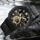Часы наручные мужские Skmei 1881GDBK 5 ATM 46 мм Black - изображение 3
