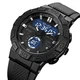 Часы наручные мужские Skmei 1881BKWT 5 ATM 46 мм Black - изображение 3