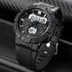 Часы наручные мужские Skmei 1881BKWT 5 ATM 46 мм Black - изображение 5
