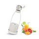 Портативный блендер-бутылка Mini Juicer 350 мл аккумуляторный 40 Вт USB Белый - изображение 5