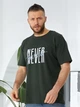 Футболка бавовняна довга чоловіча DEMMA 1081 54 Хакі (Dem2000000041513) - зображення 1