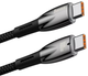 Kabel Baseus Glimmer USB Type-C - USB Type-C 2 m Black (CADH000801) - obraz 2