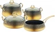 Набір посуду O.M.S. Collection 3041-IND Gold 7 предметів - зображення 1