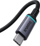 Przedłuzacz Baseus High Definition USB Type-C - USB Type-C M/F 0.5 m Black (B0063370C111-00) - obraz 1