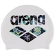Шапочка для плавания в бассейне Arena Fun Planet - Hd Cap (007593-230) white - изображение 4