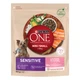 Сухой корм Purina One Mini Sensitive Сухой корм с лососем и рисом для взрослых собак мелких пород с чувствительным пищеварением 800 г (8445290256119) - изображение 1
