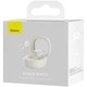 Наушники Bluetooth беспроводные Baseus Bowie WM02 вакуумные с микрофоном White - изображение 5