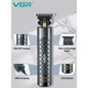 Триммер для стрижки волос, усов, бороды VGR V-077 с USB зарядкой, корпус металл, триммер беспроводной - изображение 9