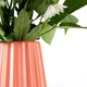 Ваза для квітів MBM HOME пластикова 22 см DH-FLOWERS-06 CORAL Коралова - зображення 3