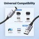 Кабель Ugreen USB 2.0 to USB type B USB Printer Cable для принтерів, сканерів, БФП 3 м Black (US369) - зображення 2