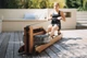 Веслувальний тренажер водний WaterRower Oxbridge S4 Cherry жовтий - зображення 2