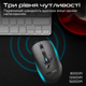 Мышь Promate Samo Wireless/Bluetooth Black (samo.black) - изображение 3