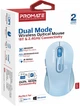 Мышь Promate Ken Wireless/Bluetooth Blue (ken.blue) - изображение 7