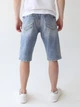 Шорти чоловічі джинсові світлі сині зі стрейчем 3897 31 - зображення 2