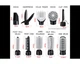 Багатофункціональний фен стайлер 10в1 Hair Styler 87010 набір для укладання волосся плойка гофре праска чорна 0011 - зображення 3