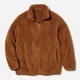 Толстовка на флисе мужская Uniqlo 110319078 M Коричневая (1159800068) - изображение 1
