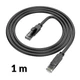 Патч корд мережевий кабель LAN RJ45 Borofone High Speed Six types gigabit ethernet cable (1m, 1Gbps, САТ 6) - зображення 1