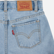 Дитячі шорти для дівчинки Levis 3EK075-L7Y 128 см (8A) Блакитні (3666643079697) - зображення 5