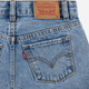 Підліткові шорти для дівчинки Levis 4EK075-MBR 140 см (10A) Сині (3666643079581) - зображення 5