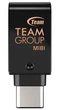 Флеш-накопичувач USB3.1 256GB OTG Type-C Team M181 Black (TM1813256GB01) - изображение 1