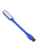 USB лампа для ноутбука клавиатуры Supretto фонарик мини, синий SDS-33 - изображение 3