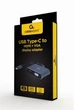 Адаптер Cablexpert HDMI+VGA - USB Type-C (F/M), 0.15 м, Black (A-USB3C-HDMIVGA-01) - зображення 2