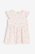 Платье H&M 060928133_pink 68 Розовый/Зайцы - изображение 1