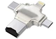 Адаптер Primo R020 microSD для iPhone/iPad/Type-C/MicroUSB Primo PR-R020 срібний - зображення 1