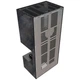 Камінна топка Kratki FLOKI BOX правий 8 kW Ø 160 в обудові з керамограніту OSSIDO NERO - изображение 3
