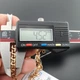 Позолоченная серебряная цепочка бисмарк Харьков Цепь 60 см 1057з/14/60 - изображение 8