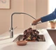 Змішувач кухонний 2 в 1 (водопровідна + фільтрована GROHE Blue Pure Minta 30601DC0 сумісний із фільтрами Ecosoft - зображення 2