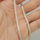 Круглая женская серебряная цепочка колосок Zlato длина 55 см к-40/55 - изображение 11