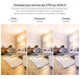 Розумна смарт Wi-Fi лампа Tuya Smart RGB (220 В, 10Вт, E27, 2700-6500K, Android/iOS, розклад, розумний будинок) - Білий - зображення 5