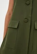 Жилет удлиненный "Эскада" (оливково-зеленый) 42-44 (XS-S) - изображение 4