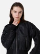 Бомбер женский Colin's CL1067114-BLK L Черный (8683197987921) - изображение 4