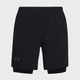 Спортивні шорти чоловічі Under Armour Launch 7'' 2-In-1 Short 1361497-001 M Чорні (194513770571) - зображення 5