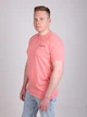 Футболка мужская оранжевая прямая с карманом 7031-1 2XL - изображение 6