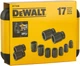 Zestaw nasadek DeWalt z zakrętarkami udarowymi 6-27 mm 17 szt. DT7506 -QZ - obraz 2