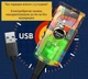 Профессиональная аккумуляторная бритва Kemei RS7098 триммер с функцией быстрой зарядки "G" (77158730) - изображение 5