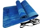 Коврик для йоги и фитнеса EasyFit s-EVA Mat 8 мм EF-1911-Bl Синий (56001359) - изображение 1