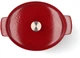 Гусятница KitchenAid Cast Iron с крышкой Чугунная 30 см 5.6 л Красная (CC006063-001) - изображение 4