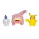 Фігурка Pokemon набір W18 - Пікачу, Літвік, Слоупок (PKW3056) - зображення 2
