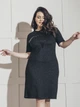 Платье "Кайлани" (черный) 56 (XXXXL) - изображение 4
